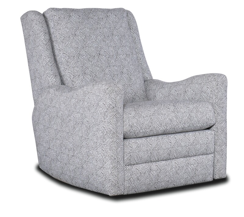 Loft Living, Dimitri Living Room Dimitri Swivel Glider Recliner Solid Back - Power Recline