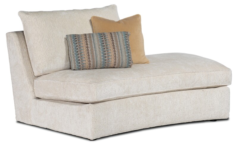 Loft Living, Dimitri Living Room Dimitri RAF Curved Open Chaise