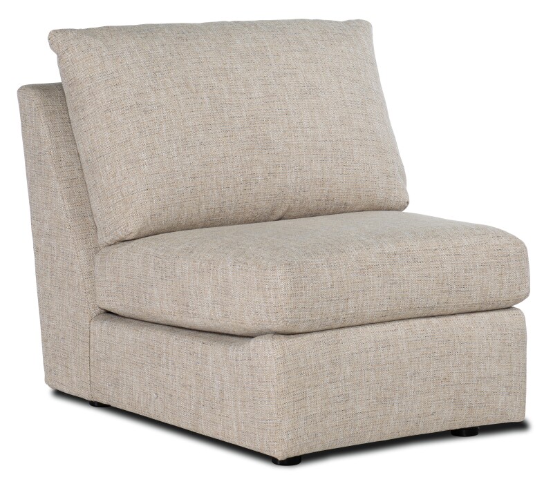 Loft Living, Dimitri Living Room Dimitri Curved Armless Chair