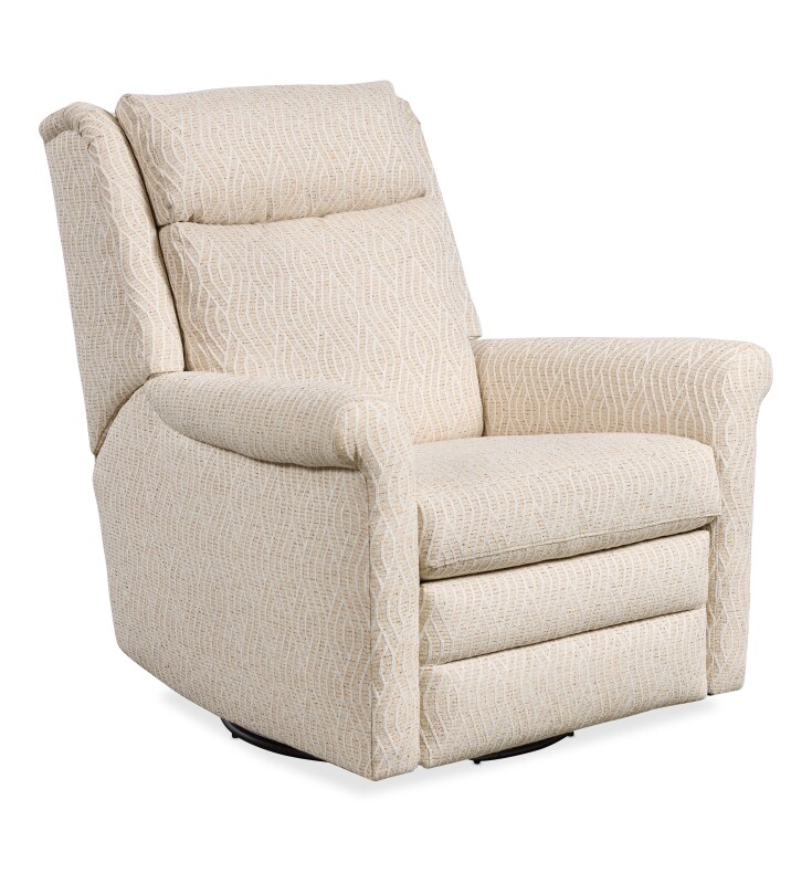Loft Living, Danae Living Room Danae Swivel Glider Recliner Divided Back - Power Recline with Power Headrest