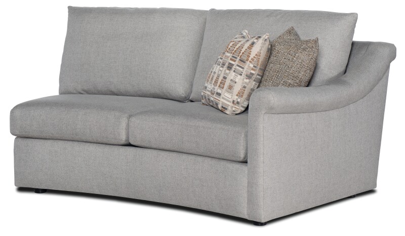 Loft Living, Danae Living Room Danae RAF Curved Loveseat