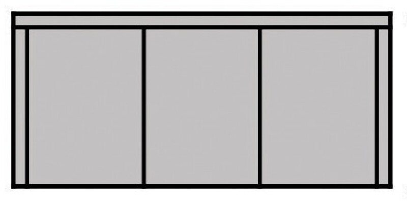 Dekker, Loft Living Living Room Dekker 3 over 3 Sofa