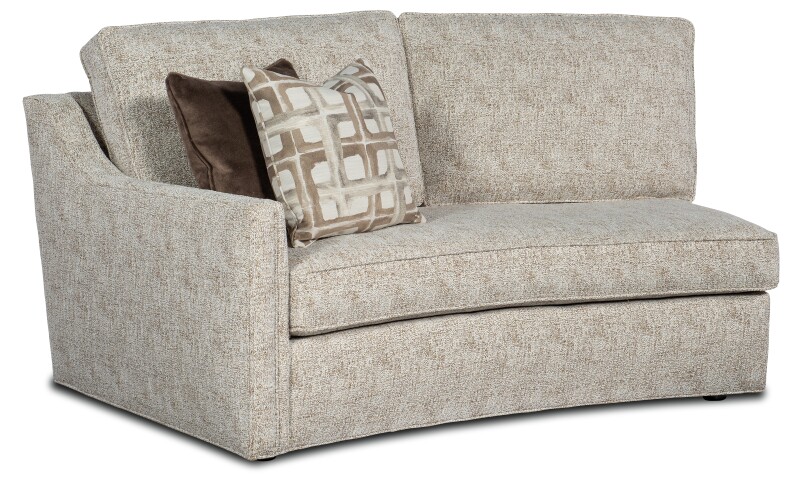Dekker, Loft Living Living Room Dekker LAF Curved Loveseat