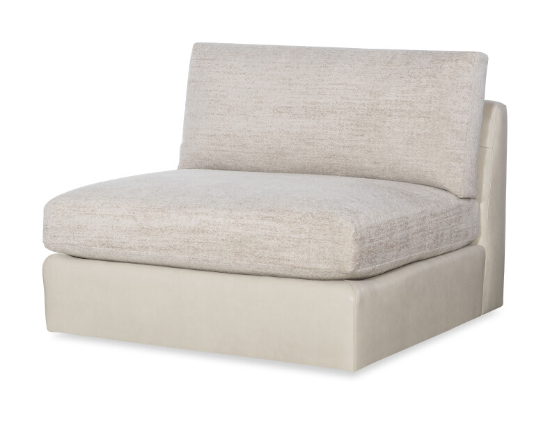 LR-7100-11 - Great Room Leather Configurable Armless Chair