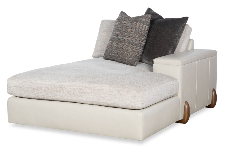 LR-7100-91T - Great Room Leather Configurable Raf T-Cushion Chaise
