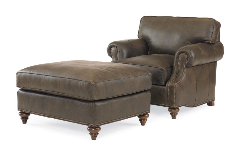 LR-7600-12S - Leatherstone Small Ottoman