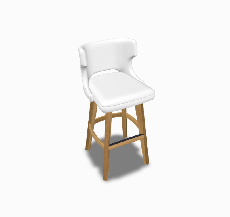 Luca Barstool 30" Swivel Barstool