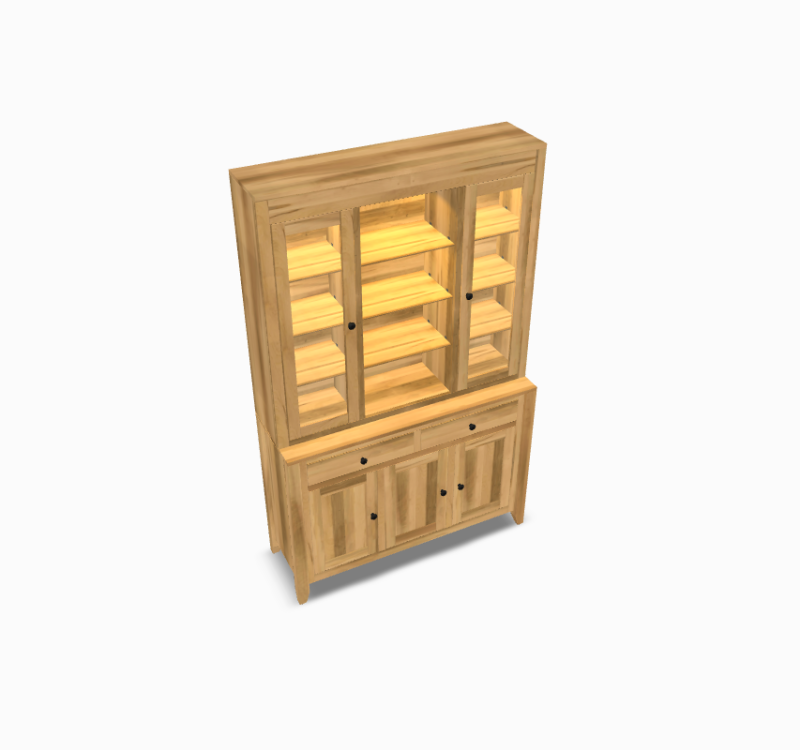 Metro Hutch (Top Piece)13"D x 52"W x 48"H