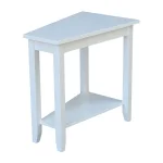 Destinations Collection - Keystone Accent Table in Pure White