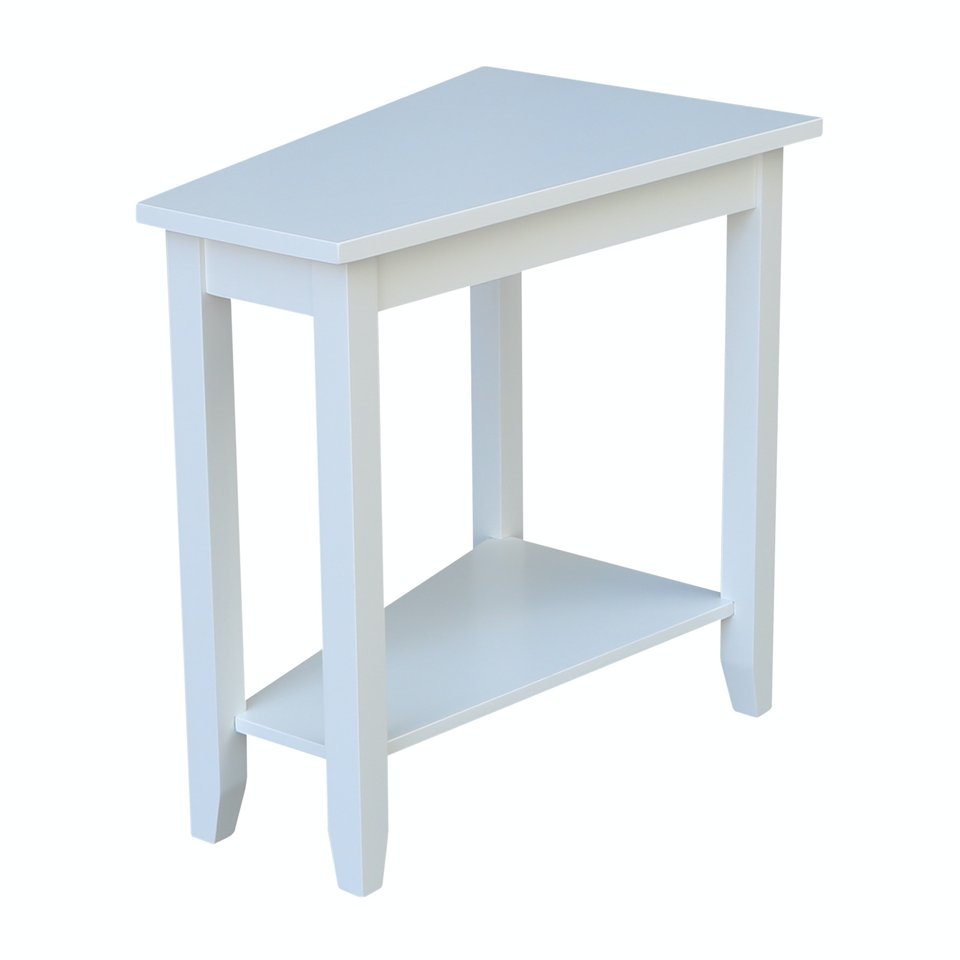 Destinations Collection - Keystone Accent Table in Pure White