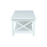 Hampton Collection Coffee Table in Pure White - Image 6