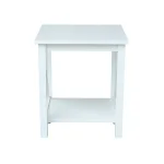 Home Accents - Accent End Table in White - Image 3