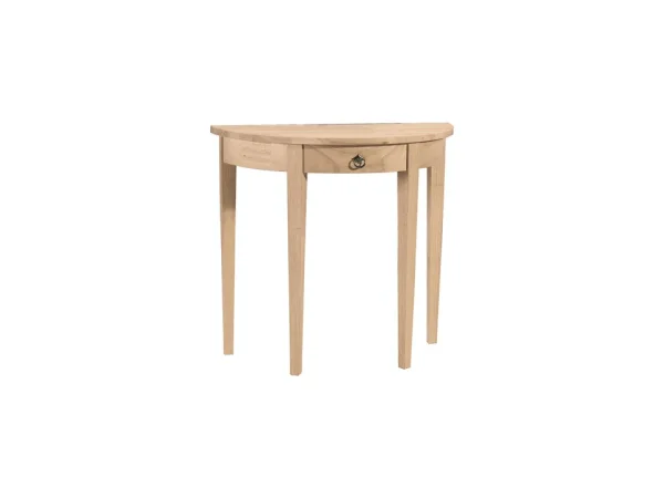 Half Round Table