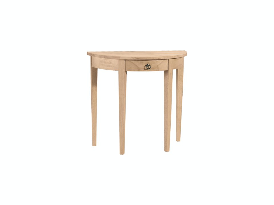 Half Round Table