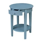 Destinations Collection - Phillips Table in Ocean Blue - Image 3