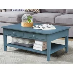 Destinations Collection - Spencer Coffee Table in Ocean Blue - Image 6