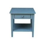 Destinations Collection - Spencer End Table in Ocean Blue - Image 4