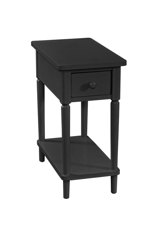 Destinations Collection - Narrow Side Table in Black