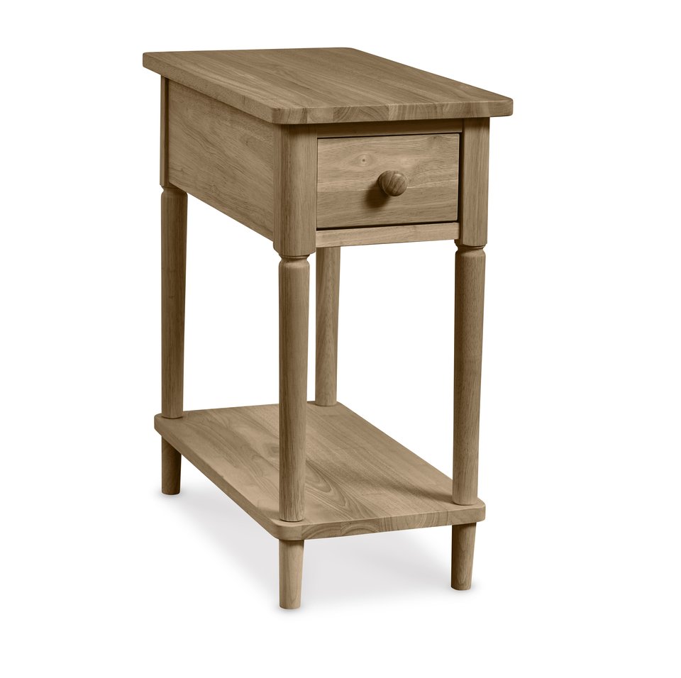 Destinations - Narrow Side Table in Honey