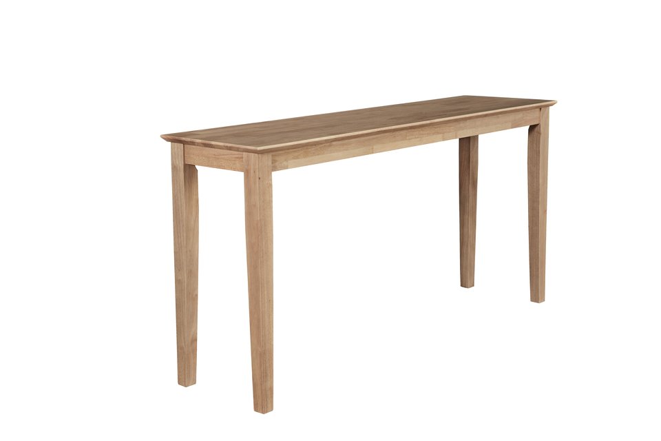 Home Accents - Shaker Sofa Table in Honey