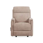 Compact Shoreline Fabric Perfect Match Gliding Recliner - Image 3