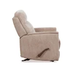 Compact Shoreline Fabric Perfect Match Gliding Recliner - Image 4