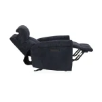 Classic Nocturne Fabric Perfect Match Power Gliding Recliner with Power Headrest & Lumbar - Image 9