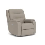 Arlo Fabric Power Rocking Recliner with Power Headrest & Lumbar