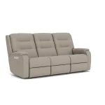 Arlo Fabric Power Reclining Sofa with Power Headrest & Lumbar