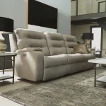 Arlo Fabric Power Reclining Sofa with Power Headrest & Lumbar - Image 3
