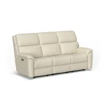 Porter Fabric Power Reclining Sofa with Console, Power Headrests & Lumbar