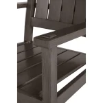 Qs Croquet Aluminum Arm Chair, Slate Gray With Linen Dove Cushions - Image 10
