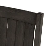 Qs Croquet Aluminum Side Chari, Slate Gray With Linen Dove Cushions - Image 9