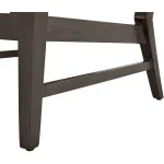 Qs Croquet Aluminum Lounge, Slate Gray With Linen Dove Cushions - Image 4