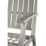 Qs Croquet Aluminum Spring Lounge, Slate Gray With Linen Dove Cushions - Image 8