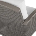 Qs Astoria Swivel Glider, Oyster With Linen Dove Cushions - Image 7