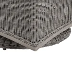 Qs Astoria Swivel Glider, Oyster With Linen Dove Cushions - Image 8