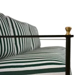Qs Roma Aluminum Sofa, Slate With Linen Snow Cushions - Image 6