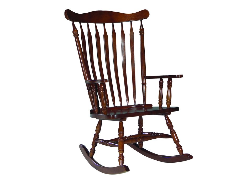 Home Accents - Colonial Rocker in Cherry