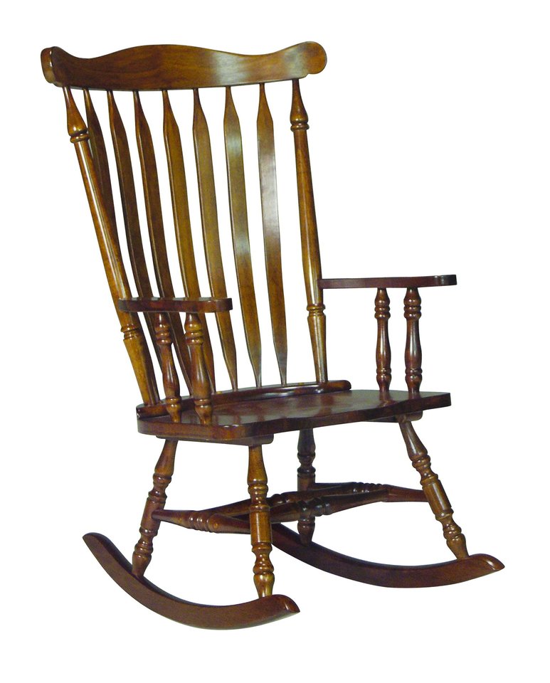 Home Accents - Colonial Rocker in Espresso