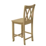 24'' Double XX Back Counter Stool - Image 18