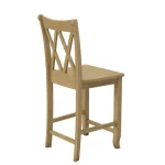 24'' Double XX Back Counter Stool - Image 28