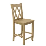 24'' Double XX Back Counter Stool - Image 36