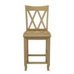 24'' Double XX Back Counter Stool - Image 5