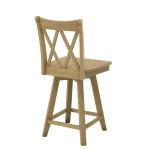 24'' XX Back Swivel Counter Stool - Image 26