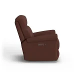 Classic Fabric Power Gliding Recliner with Power Headrest & Lumbar - Image 7