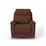 Refined Fabric Swivel Gliding Recliner - Image 3