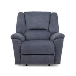 Plush Fabric Gliding Recliner - Image 3