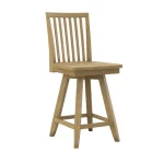 24'' Mission Swivel Counter Stool