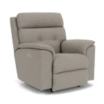 Mason Fabric Power Rocking Recliner with Power Headrest